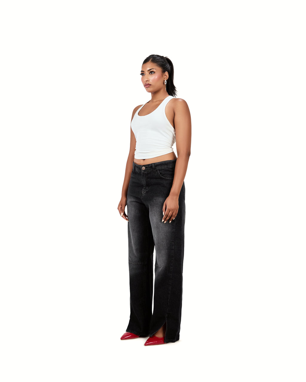 Black Washed Jeans
